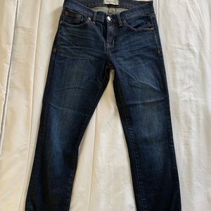 Madewell cropped skinny jeans